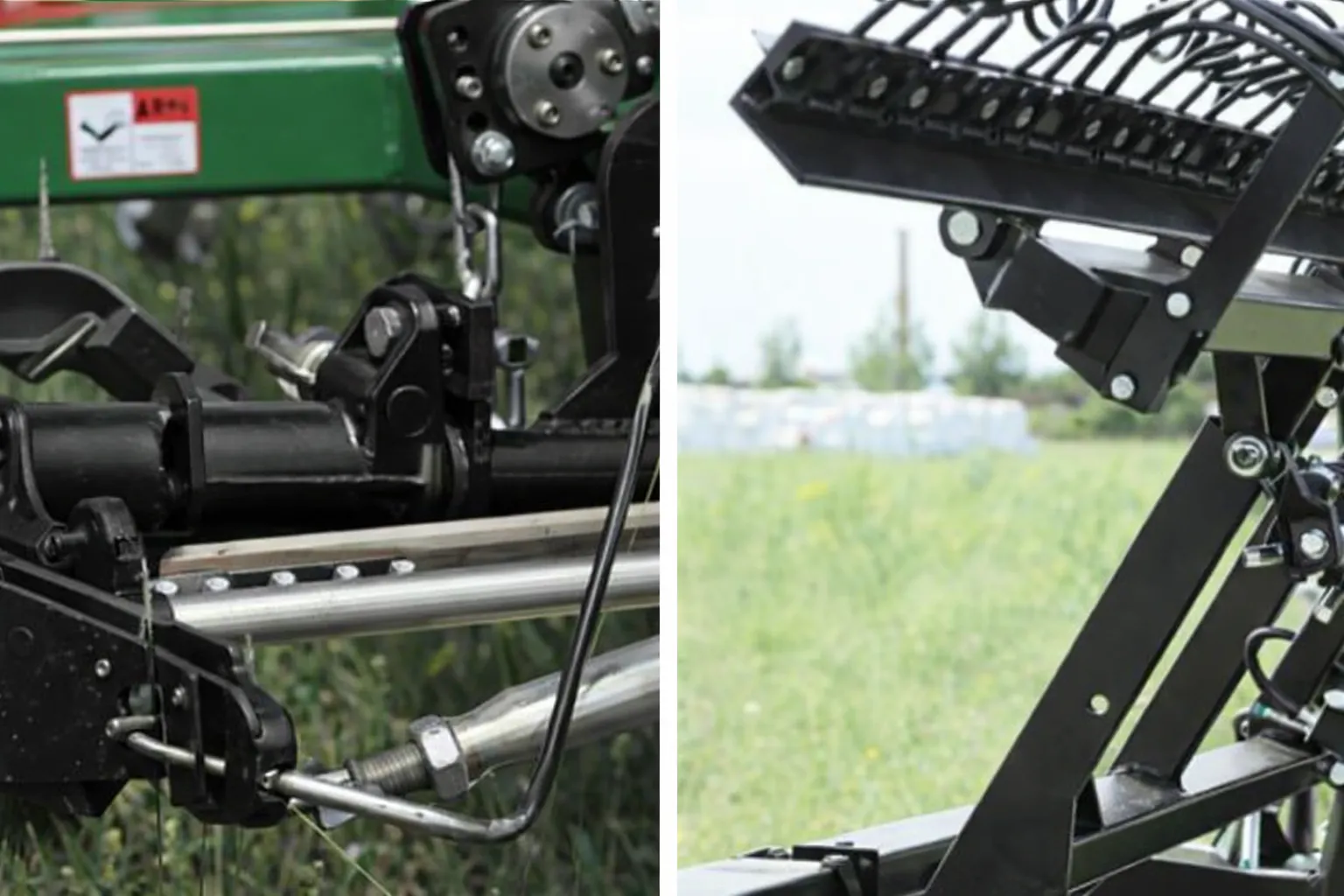 сільськогосподарські-прес-підбирачі-EP-9GL-5.0-5.6 Причіпна косарка-граблі-шоу