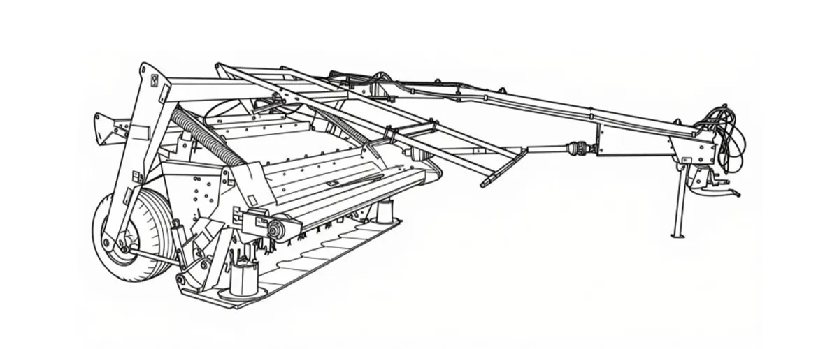 farm-balers-EP-9GQY-3.2Mower Conditioner-draft