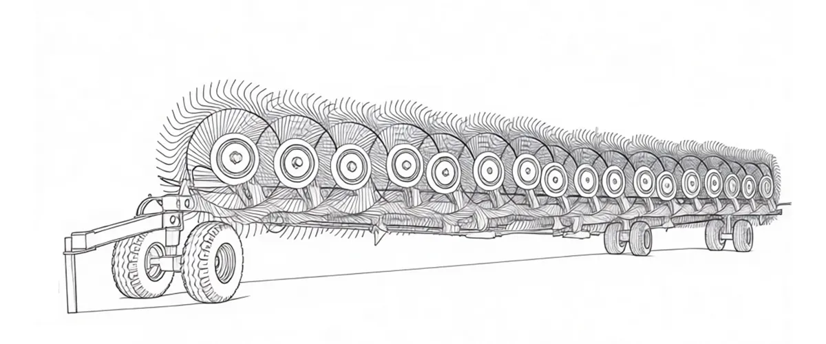farm-balers-EP-9LZD-9.0 Disc-type Hay Rake-draft