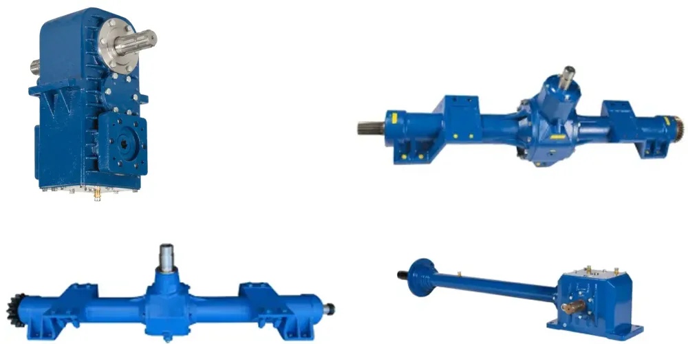 Round baler gearbox compatible part